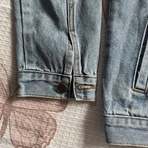 Gallery Dept. Light Blue Lapel Work Denim Jacket - Picture 8 of 11